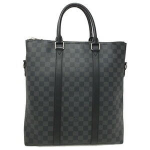 Louis Vuitton Damier Graphite Black Anton Tote Bag